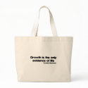 Growth and Life quote bags