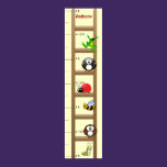 Growth Chart Animals on a Ladder Poster posters
