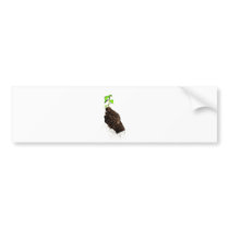 Growth in Hand Bumper Stickers