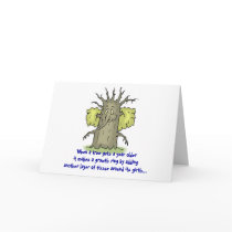 Growth Ring Birthday Greeting Cards