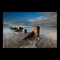 Groynes Barmouth Beach posters