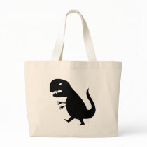 Grr Dinosaur Tote Bag