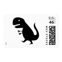 Grr Dinosaur Postage Stamps