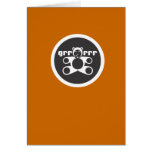 Grr Teddy Greeting Card
