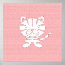 Grr Tiger Art Print posters