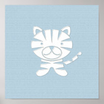 Grr Tiger Art Print posters