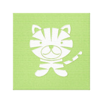 Grr Tiger Wrapped Canvas canvas prints