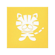 Grr Tiger Wrapped Canvas canvas prints