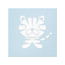 Grr Tiger Wrapped Canvas canvas prints