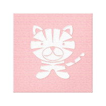 Grr Tiger Wrapped Canvas canvas prints