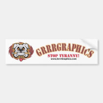 Grrr- Bumper Sticker bumper stickers