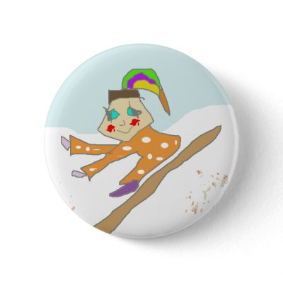 Gru character comics from cartoon animation Cril Pinback Buttons by shelamay