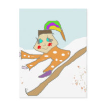 Gru character comics from cartoon animation Cril postcards