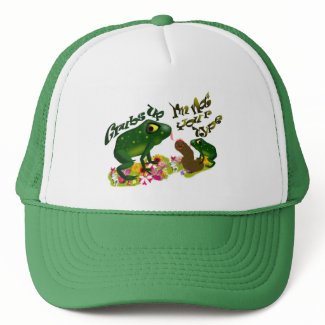 Grubs up hat