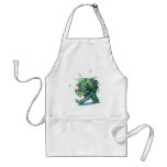 gruesome zombie dead head apron