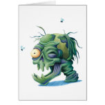 gruesome zombie dead head card