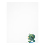 gruesome zombie dead head letterhead