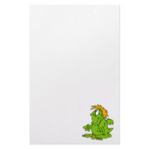 Grumbly little Dragon Personalized Stationery