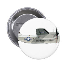 Grumman C-2A Greyhound Pinback Button