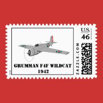 Grumman F4F WildCat 1942 postage