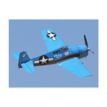 Grumman F6F Hellcat Post Card