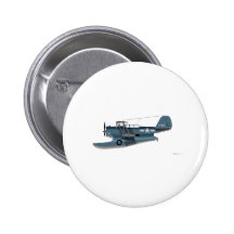 Grumman J2F-5 Duck Pinback Button