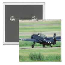 Grumman TBF/TBM Avenger Navy Carrier torpedo Pinback Buttons