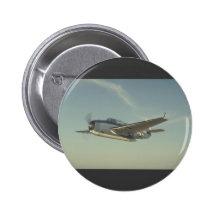 Grumman TBM Avenger Chino Air Museum Pinback Button