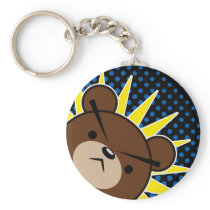 Grumpy Bear Roar Keychains