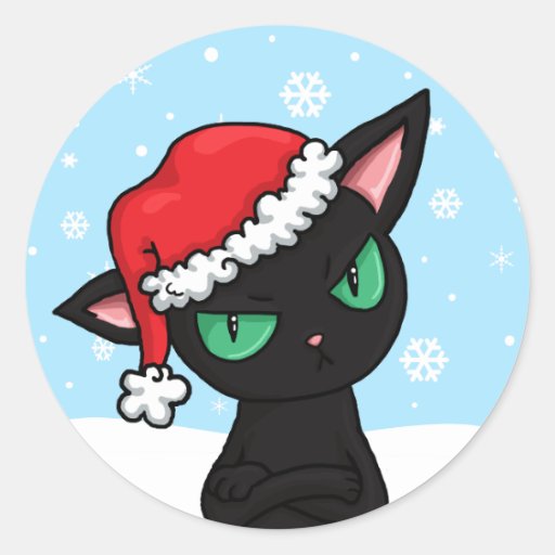 grumpy cat santa hat