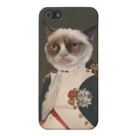 Grumpy Cat Classic Painting iPhone 5 Cover
