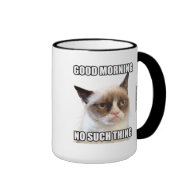 Grumpy Cat� Good Morning - No Such Thing Coffee Mug