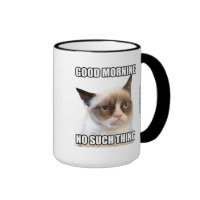 Grumpy Cat™ Good Morning - No Such Thing Coffee Mug