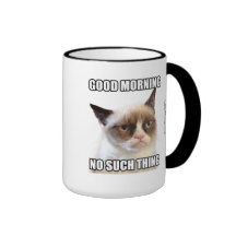 Grumpy Cat™ Good Morning - No Such Thing Coffee Mug