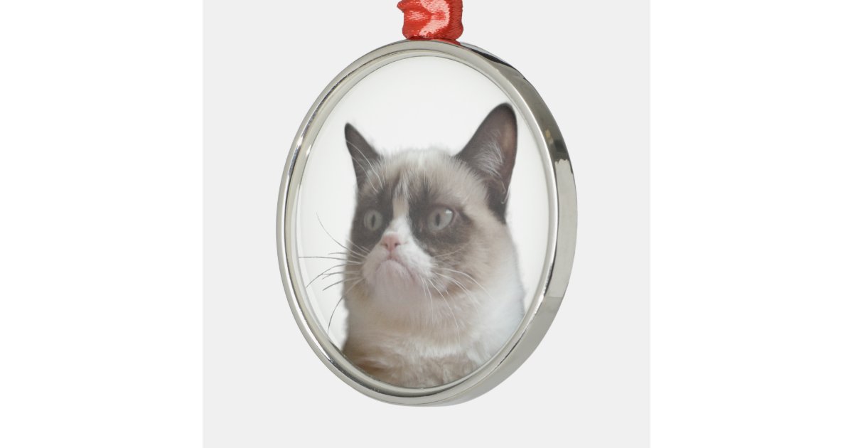 grumpy cat grumpy glare christmas ornament zazzle grumpy cat grumpy glare christmas ornament zazzle