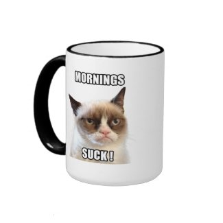 Grumpy Cat™ Mornings Suck Mug