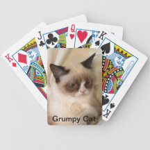 Grumpy Cat Playing Cards