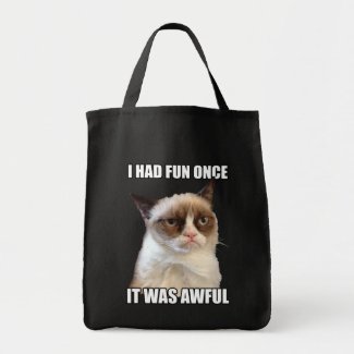 Grumpy Cat Tote Bags