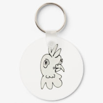 grumpy chick keychains by garethstamp grumpy chick keychains