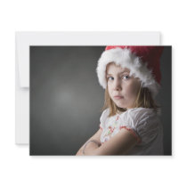 grumpy christmas elf custom invite