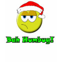Grumpy Christmas Smiley t-shirts