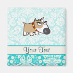 Grumpy Dog, Cute Refrigerator Magnets