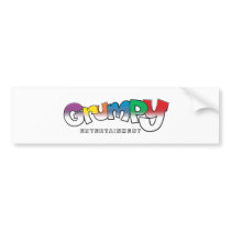 GRUMPY ENTERTAINMENT BUMPER STICKERS