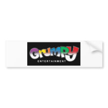 GRUMPY ENTERTAINMENT WEAR BUMPER STICKERS