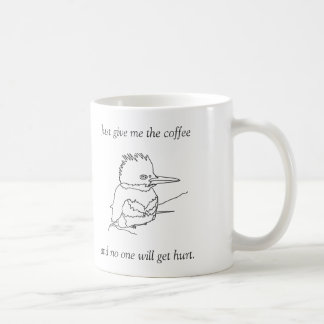 Grumpy Kingfisher Coffee Mug