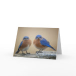 Grumpy little men greeting card