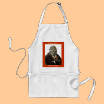 Grumpy mastiff funny apron aprons