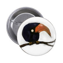 Grumpy Old Crow Roosting Pins