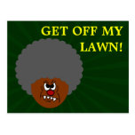 Grumpy Old Man: Hey, you kids get off my lawn! Postcards