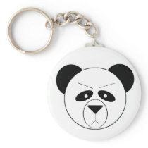 Grumpy Panda keychains